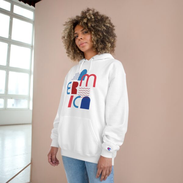 White Cotton Hoodie - Image 2